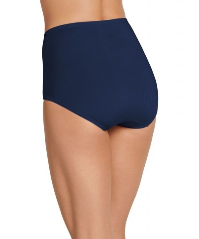 Women's Smooth Effects Brief Underwear 1761 Blue $8.64 Panty