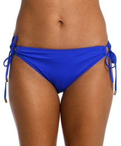 Island Goddess Adjustable Hipster Bikini Bottoms Sapphire $34.08 Swimsuits