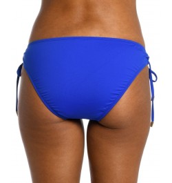 Island Goddess Adjustable Hipster Bikini Bottoms Sapphire $34.08 Swimsuits