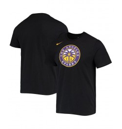 Women's Black Los Angeles Sparks Logo Performance T-shirt Black $23.84 Tops