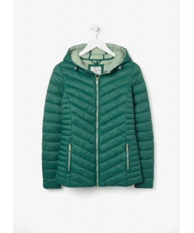 Ruby Puffer Jacket Women's Teal Green $39.52 Jackets