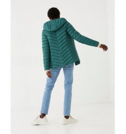 Ruby Puffer Jacket Women's Teal Green $39.52 Jackets