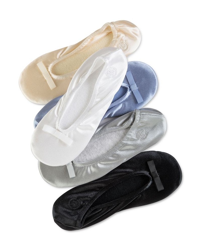 Isotoner Satin Ballerina Slippers Sand Trap $16.00 Shoes