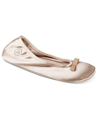 Isotoner Satin Ballerina Slippers Sand Trap $16.00 Shoes