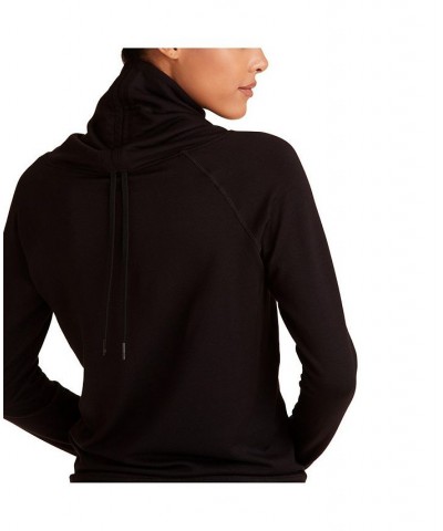 Adult Women Fleece Pullover Sweatshirt Black $60.48 Sweatshirts