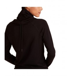 Adult Women Fleece Pullover Sweatshirt Black $60.48 Sweatshirts