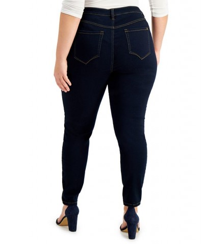 Plus Size Essex Super Skinny Jeans Blue $29.57 Jeans