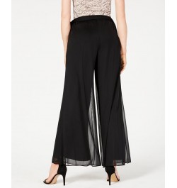 Sash-Belt Wide-Leg Pants Regular & Petite Sizes Black $51.30 Pants