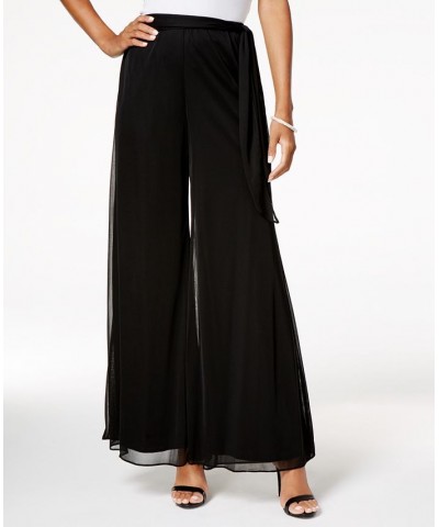 Sash-Belt Wide-Leg Pants Regular & Petite Sizes Black $51.30 Pants