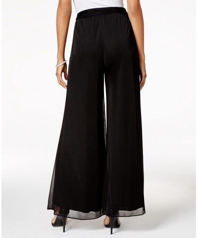 Sash-Belt Wide-Leg Pants Regular & Petite Sizes Black $51.30 Pants