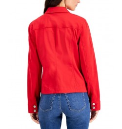 Petite Denim Jacket Red Barn $24.88 Jackets