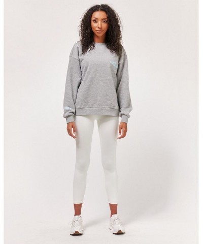 Infinite Passions FT Sweatshirt for Women Gray $32.55 Sweatshirts