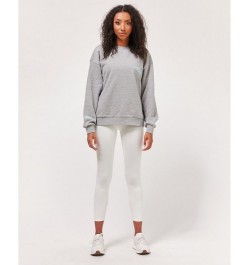 Infinite Passions FT Sweatshirt for Women Gray $32.55 Sweatshirts