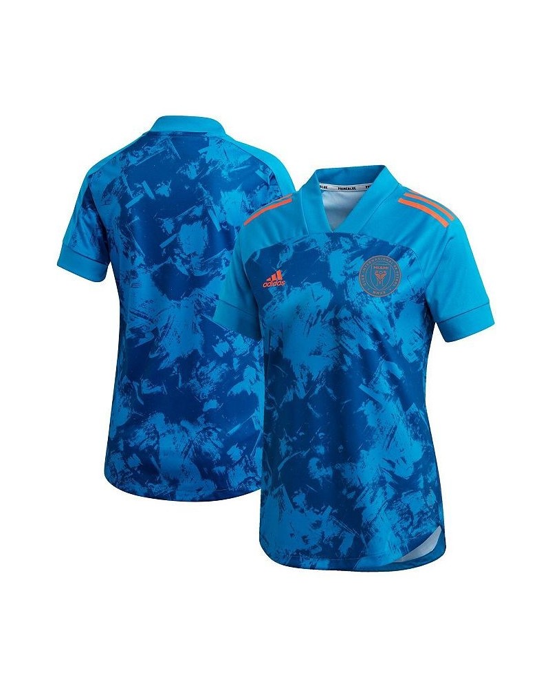 Women's Blue Inter Miami CF 2021 Primeblue Replica Jersey Blue $32.20 Jersey