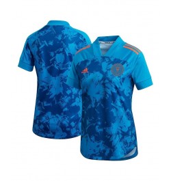 Women's Blue Inter Miami CF 2021 Primeblue Replica Jersey Blue $32.20 Jersey