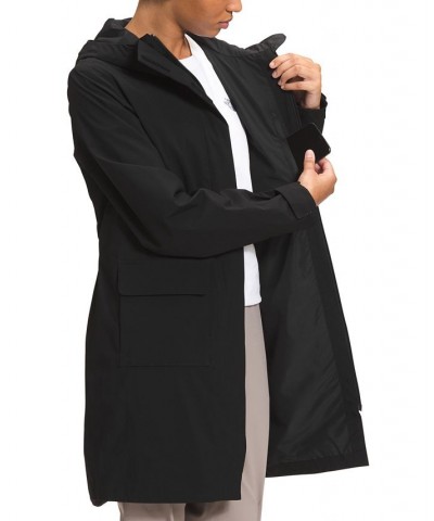 Women's City Breeze Rain Parka Coat Black $79.80 Jackets