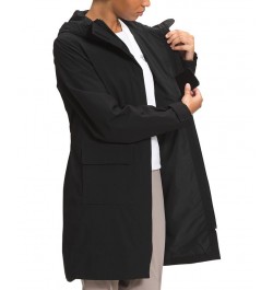 Women's City Breeze Rain Parka Coat Black $79.80 Jackets