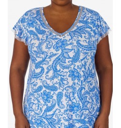 Plus Size 2-Pc. Cropped Paisley Pajamas Set Paisley Print $39.56 Sleepwear