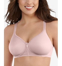 Body Caress Full Coverage Wireless Bra 72335 Midnight Black $16.23 Bras