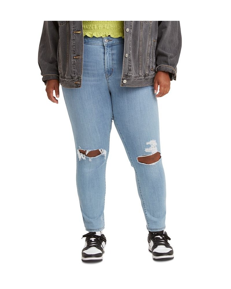 Trendy Plus Size 721 High-Rise Skinny Jeans Lapis Link $28.70 Jeans