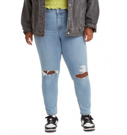 Trendy Plus Size 721 High-Rise Skinny Jeans Lapis Link $28.70 Jeans