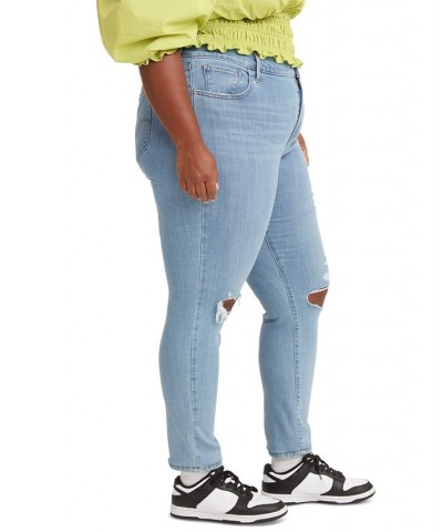 Trendy Plus Size 721 High-Rise Skinny Jeans Lapis Link $28.70 Jeans