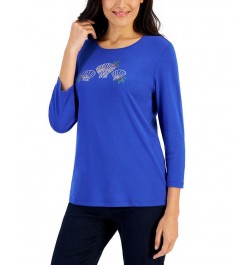 Women's Holiday Beach Top New Red Amore $11.88 Tops