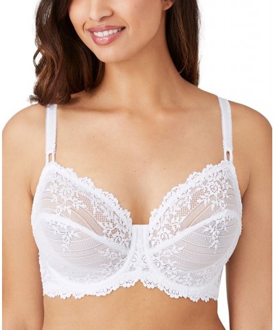 Embrace Lace Underwire Bra 65191 Up To DDD Cup Delicious White $36.40 Bras