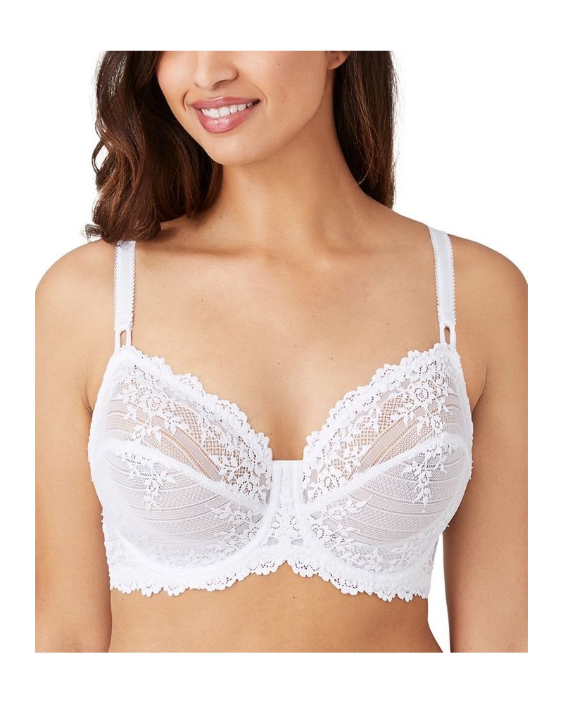 Embrace Lace Underwire Bra 65191 Up To DDD Cup Delicious White $36.40 Bras