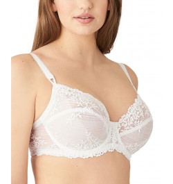 Embrace Lace Underwire Bra 65191 Up To DDD Cup Delicious White $36.40 Bras