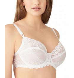 Embrace Lace Underwire Bra 65191 Up To DDD Cup Delicious White $36.40 Bras