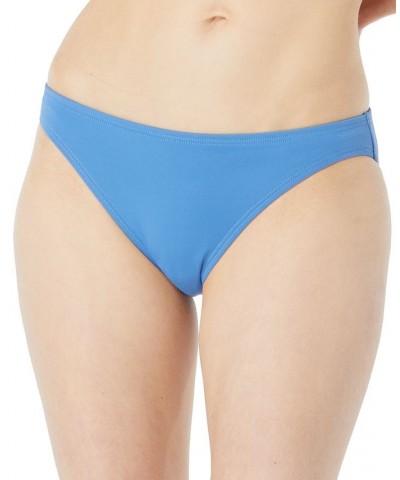 Logo Ring Shirred Bandini Swim Top & Bikini Bottoms Tide Blue $41.28 Swimsuits