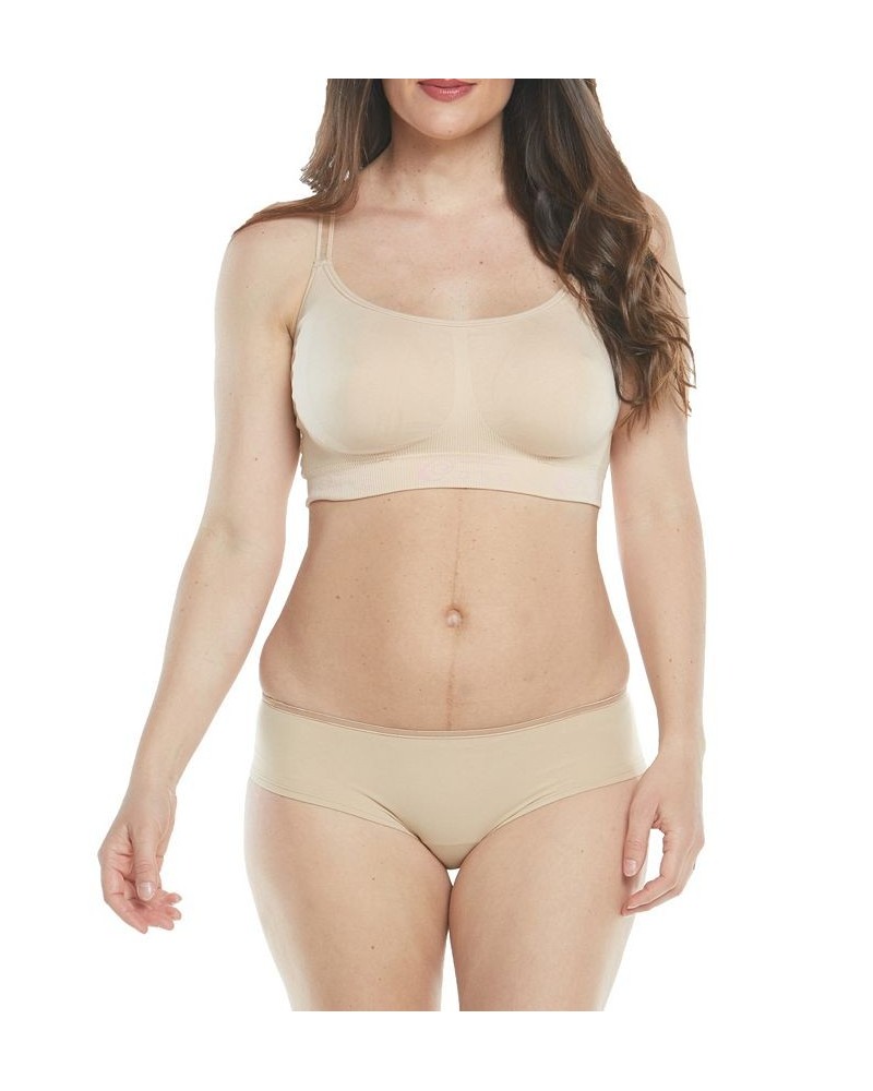 Women's Cake Maternity Seamless Bra and Undies Set Tan/Beige $38.45 Sleepwear