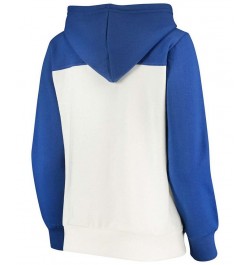 Women's Oatmeal-Royal Chicago Cubs Conference Full-Zip Hoodie Oatmeal-Royal $27.30 Sweatshirts