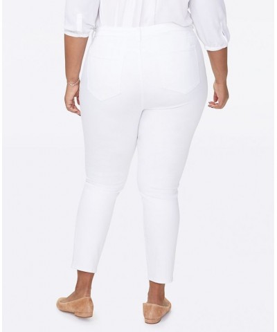 Plus Size Ami Skinny Ankle Jeans Optic White $36.69 Jeans