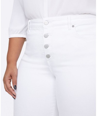 Plus Size Ami Skinny Ankle Jeans Optic White $36.69 Jeans