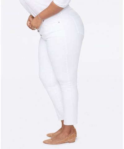 Plus Size Ami Skinny Ankle Jeans Optic White $36.69 Jeans