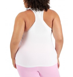 Plus Size Textured Tank Top White $12.83 Tops