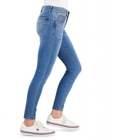 Halter Polo Sweater & TH Flex Waverly Skinny Jeans Blue $18.28 Jeans