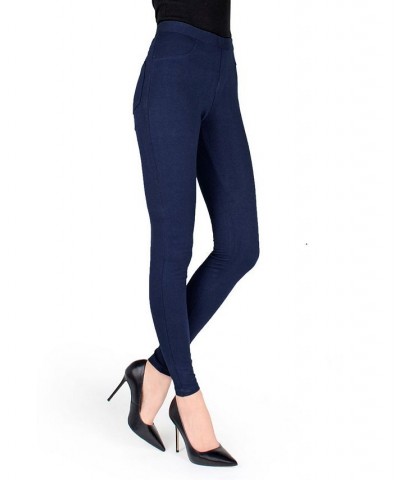 Soft Chic Women's Leggings Navy $30.25 Pants