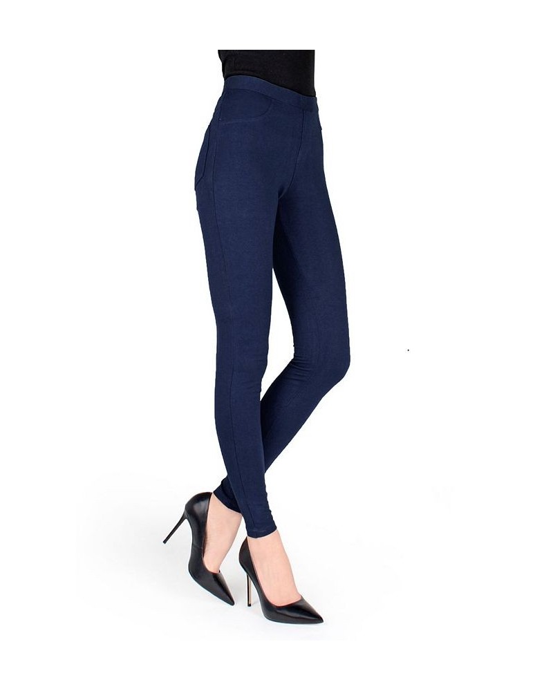 Soft Chic Women's Leggings Navy $30.25 Pants