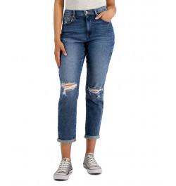 Juniors' Ripped Mom Jeans Rare Occurrence $17.99 Jeans