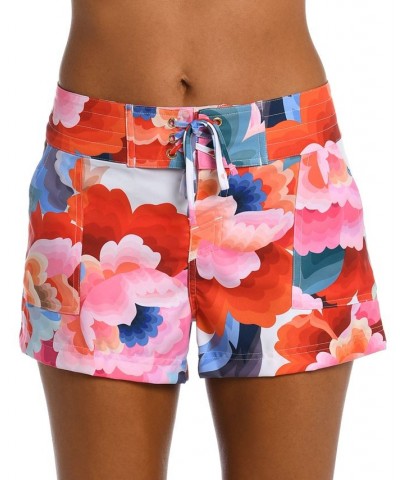 Women's Floral Rhythm One-Shoulder Tankini & Bottoms Floral / Multi $42.12 Swimsuits