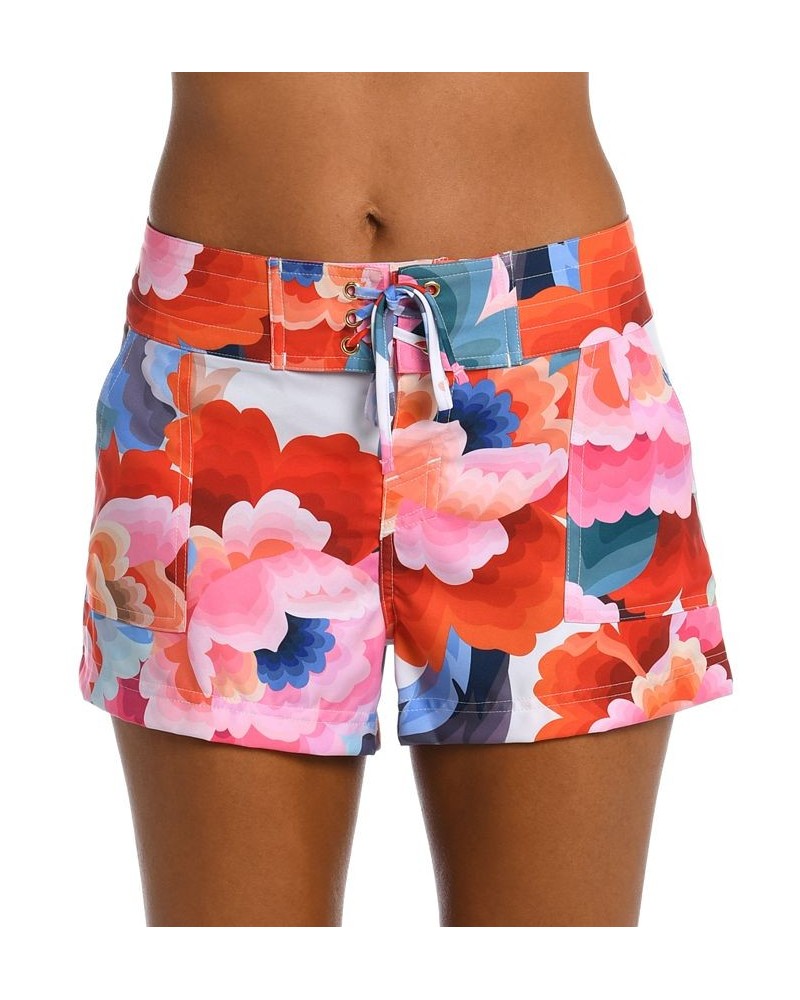 Women's Floral Rhythm One-Shoulder Tankini & Bottoms Floral / Multi $42.12 Swimsuits