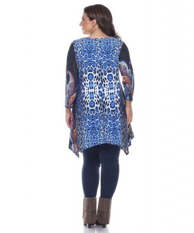 Plus Marlene Top/Tunic Silver $30.38 Tops