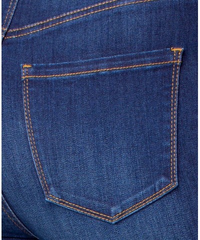 Juniors' Curvy Ultra High-Rise Skinny Jeans Blue $14.04 Jeans