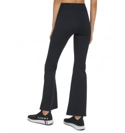 Women's High-Rise Flare-Leg Compression Pants Black $22.26 Pants