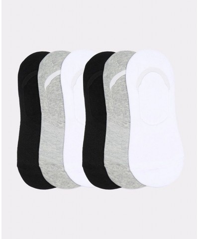 Women's Basic Breathable Odor Resistant Liner Socks Pack of 6 Multi $12.60 Socks