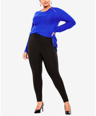 Plus Size Trendy Gabriella Pants Black $43.61 Pants