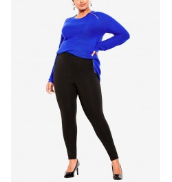 Plus Size Trendy Gabriella Pants Black $43.61 Pants